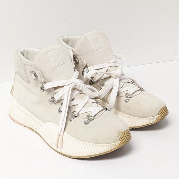 Sorel Out N About III Conquest Boots, White, Women's 10 M - Picture 1 of 7